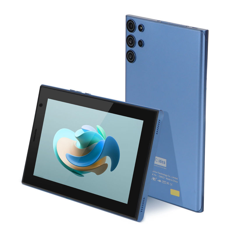 C idea Android 12 System Business 7 Inch Tablet PC Mendukung Bluetooth Dual Card Calling Dengan Keyboard CM522
