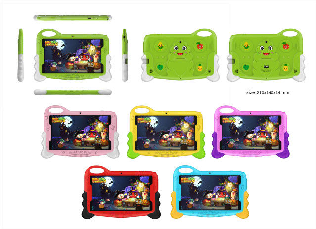 C idea 7 Inch Tablet Pendidikan Untuk Siswa CM78-Merah 2MP Dual Kamera Android Quad-Core Processor CM78