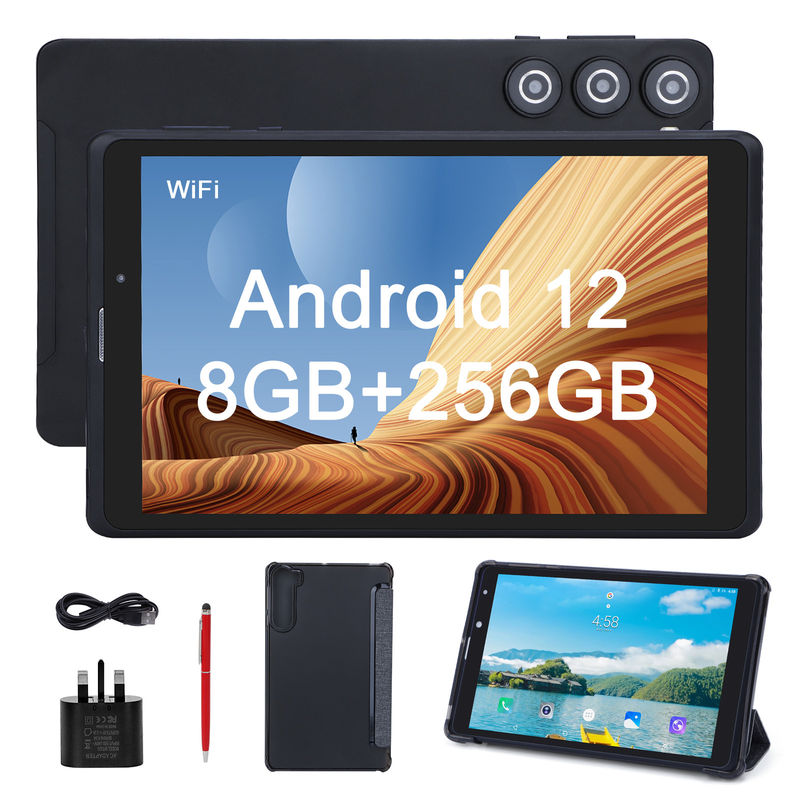 C Idea Dewasa Hitam Android 8 Inci Tablet PC CM835 MTK Chip 256GB Storage Besar Dukungan GPS