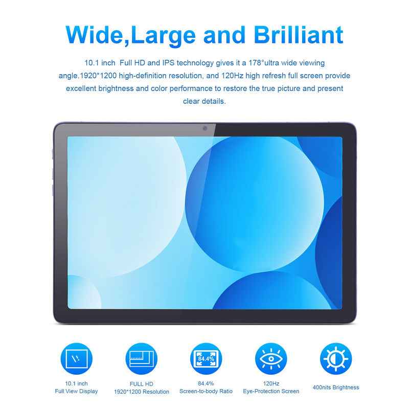 C Idea Tablet Android Dengan Kamera Dual 6000mAh Google Certified 10,1 Inch Tablet P1200