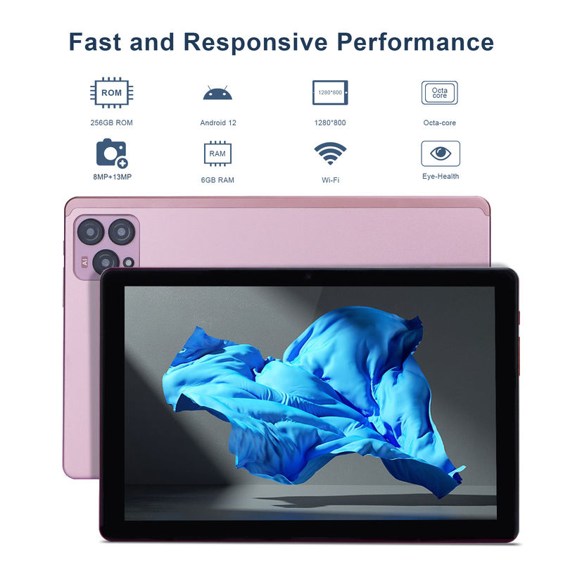 C idea 10 inci Android 12 Tablet 8GB RAM 256GB ROM Model CM8000PLUS Pink