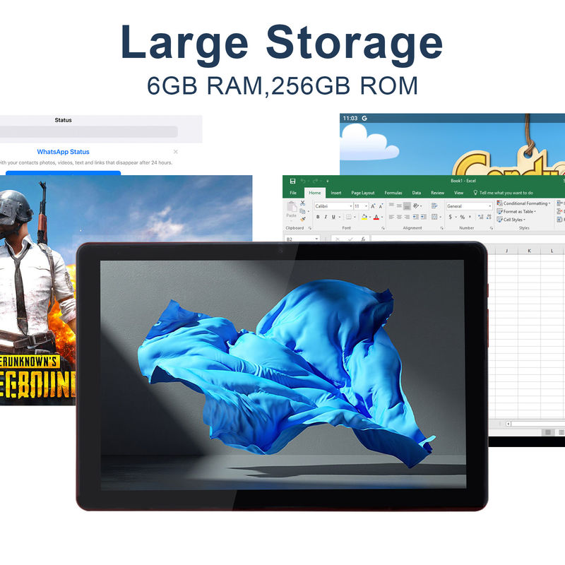 C idea 10 inci Android 12 Tablet 8GB RAM 256GB ROM Model CM8000PLUS Pink