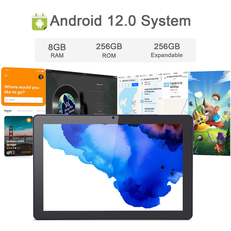 C Idea 9,7 inci Android 12 Tablet 8GB RAM 512GB ROM Model CM7800 Pink