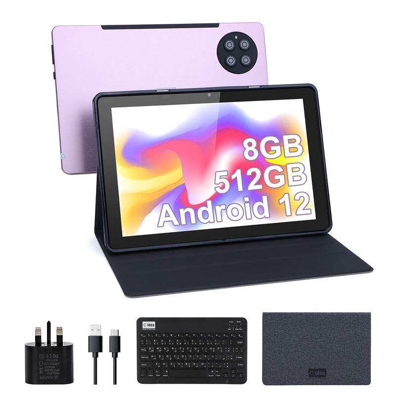 C Idea 9,7 inci Android 12 Tablet 8GB RAM 512GB ROM Model CM7800 Pink