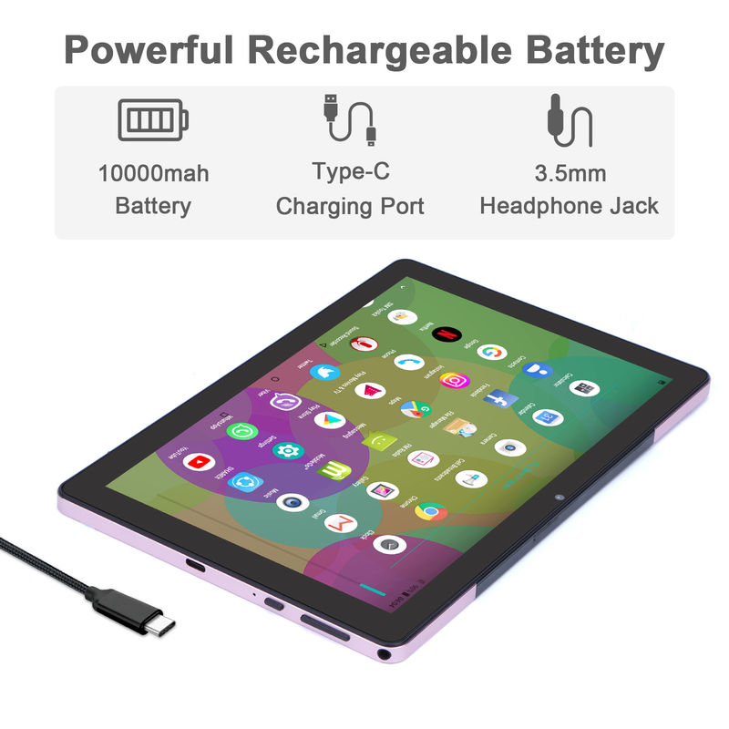 C Idea 9,7 inci Android 12 Tablet 8GB RAM 512GB ROM Model CM7800 Pink