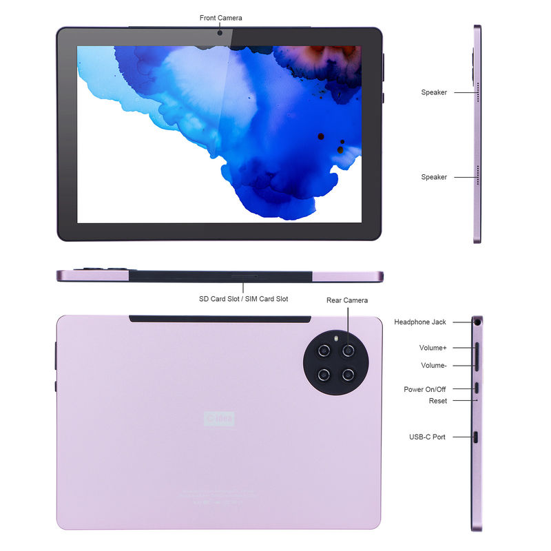 C Idea 9,7 inci Android 12 Tablet 8GB RAM 512GB ROM Model CM7800 Pink