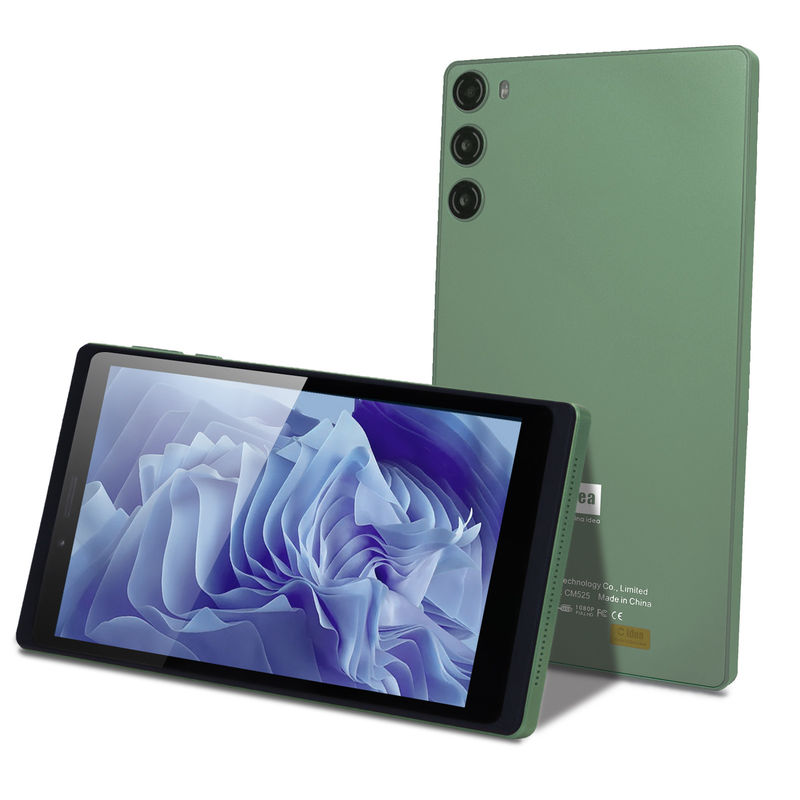 C Idea 7 Inch Tablet dengan layar sentuh SIM Untuk Siswa CM525 Hijau