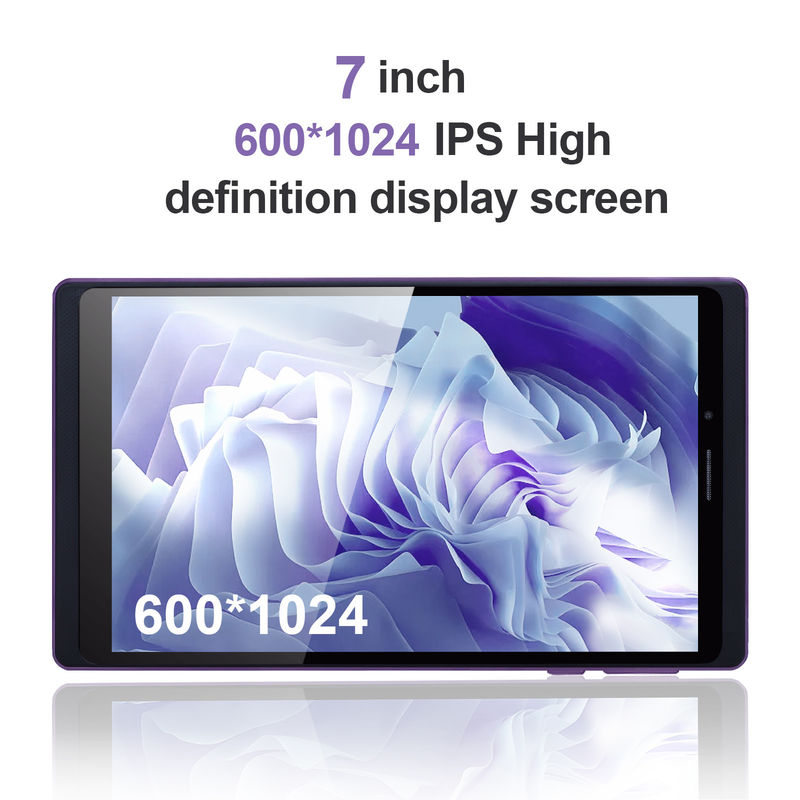 C ide 7 inci 6 + 128GB 6000mAh Android Tablet PC dengan SIM untuk Siswa CM525 Ungu