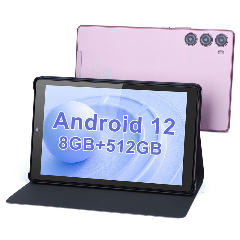 C idea 9 Inch Tablet PC WIFI 2.4G/5G 800x1280 IPS Screen Android Tablet Dukungan Panggilan Telepon Dengan Kamera Dual ((Pink)