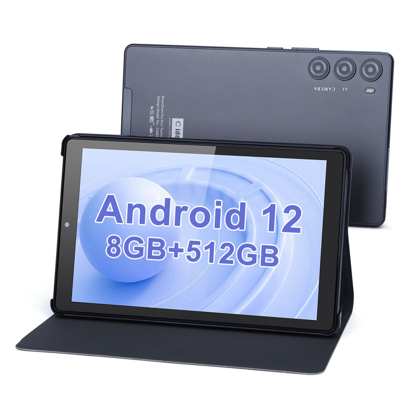 C idea 9 Inch Tablet PC WIFI 2.4G/5G 800x1280 IPS Screen Android Tablet Dukungan Telepon Panggilan Dengan Dual Camera ((Grey)
