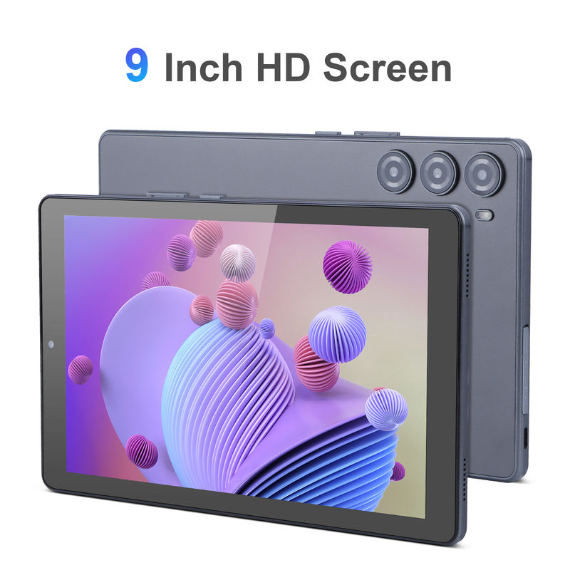 C idea 9 Inch Tablet PC WIFI 2.4G/5G 800x1280 IPS Screen Android Tablet Dukungan Telepon Panggilan Dengan Dual Camera ((Grey)