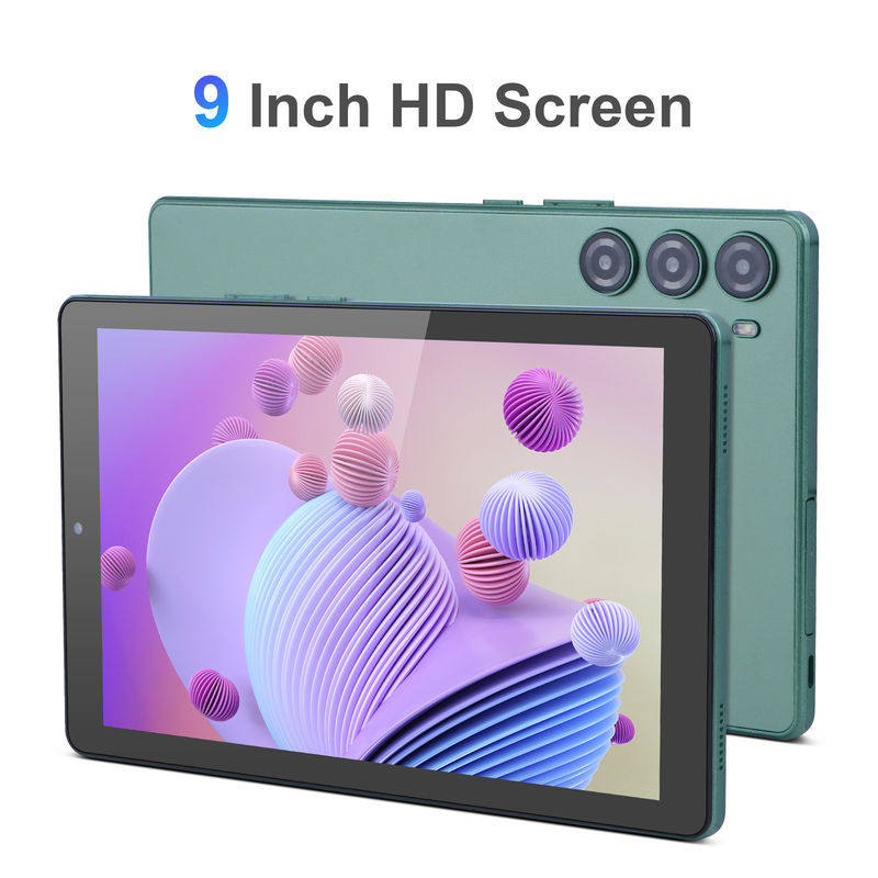 C idea 9 Inch Tablet PC WIFI 2.4G/5G 800x1280 IPS Screen Android Tablet Dukungan Panggilan Telepon Dengan Kamera Dual ((Hijau)