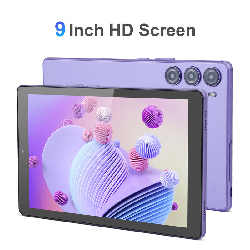 C idea 9 Inch Tablet PC WIFI 2.4G/5G 800x1280 IPS Screen Android Tablet Dukungan Panggilan Telepon Dengan Kamera Dual ((Purple)
