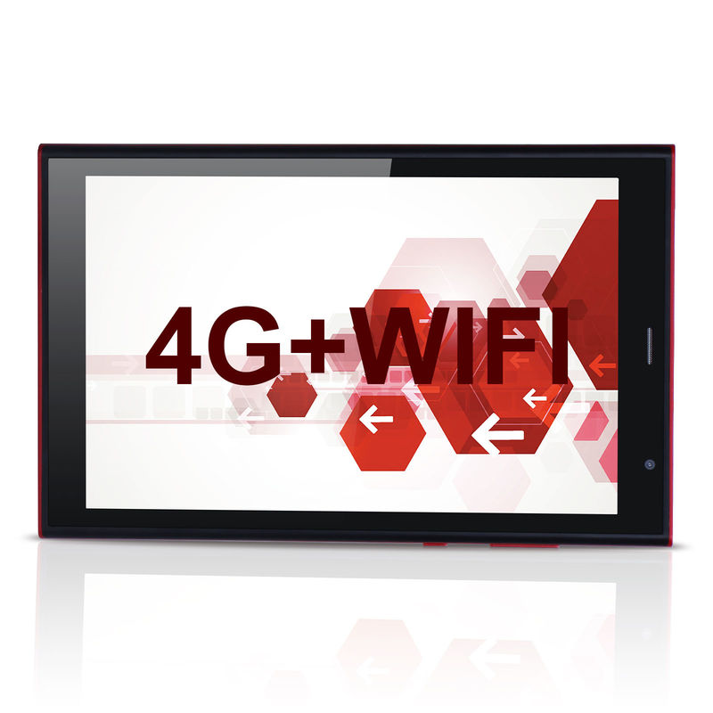 C idea 8 inci Android Tablet PC 8GB RAM 512GB ROM Quad Core 800*1280 HD Tablet dengan WIFI/SIM Card CM822 (Merah)