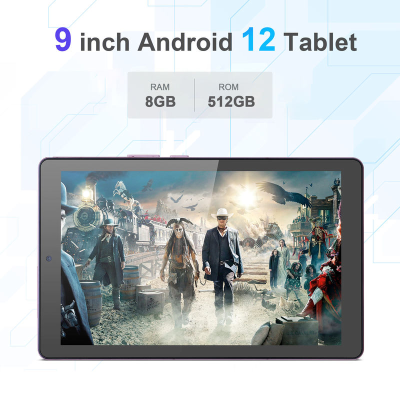 C idea 9 Inch Tablet PC WIFI 2.4G/5G 800x1280 IPS Screen Android Tablet Dukungan Panggilan Telepon Dengan Kamera Dual ((Pink)
