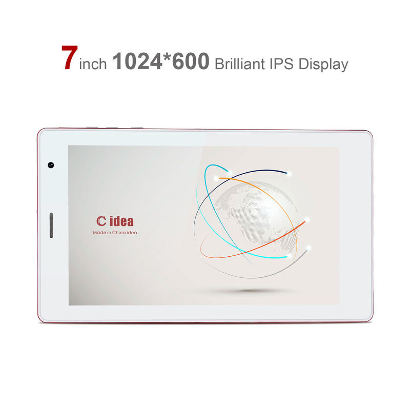 C idea Portable And Convenient Use Tablet layar sentuh 7 inci dengan layar resolusi tinggi CM520 (merah)