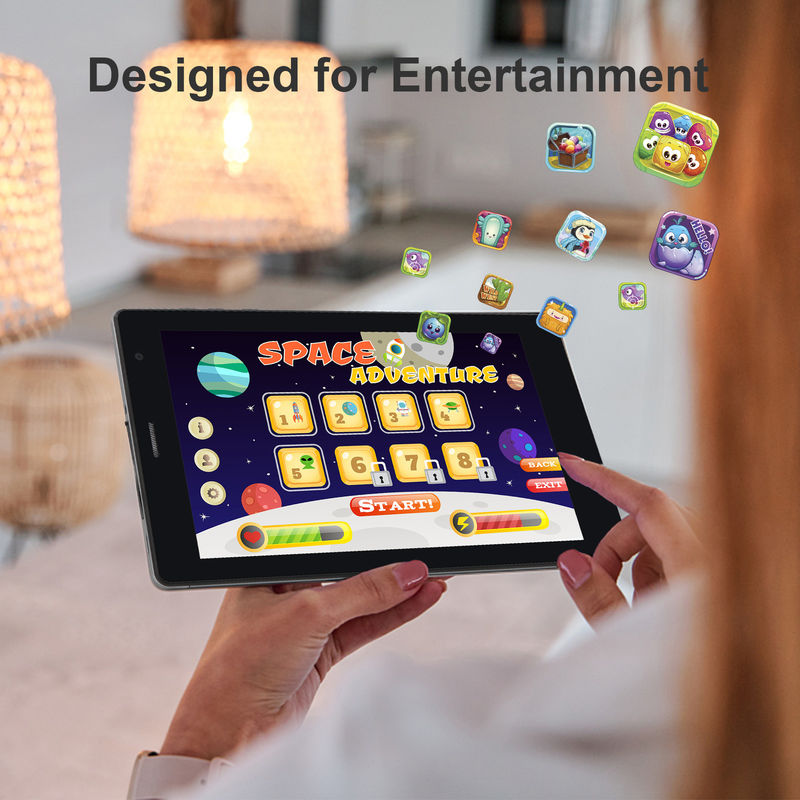 C idea Portable And Convenient Use Tablet layar sentuh 7 inci dengan layar resolusi tinggi CM520 (merah)
