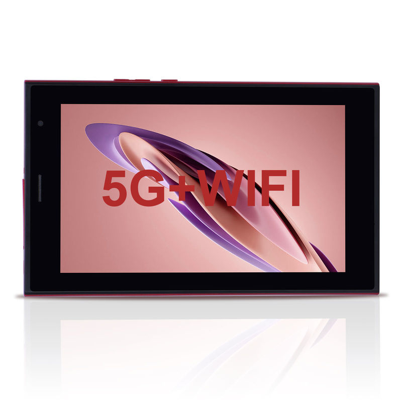 C idea Android 7 Inch Tablet PC dengan 6 RAM + 128 ROM Storage Baterai 6000mAh untuk Anak-anak dan Dewasa CM522 Merah