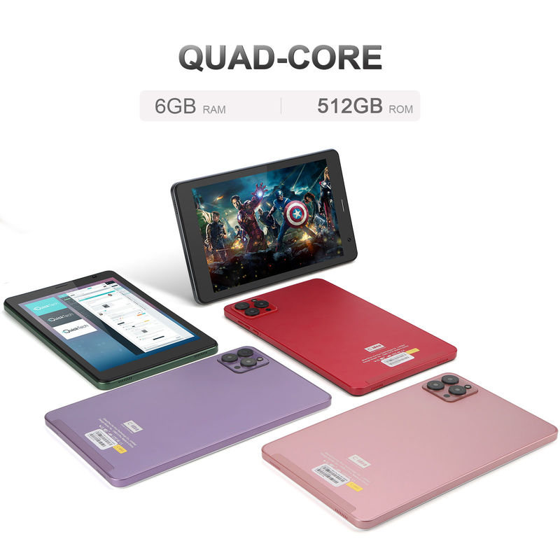 C idea 1280x800 IPS 8 Inch Android Tablet HD Touchscreen GPS Wifi Dual Kamera 8000mAh Baterai CM813-Merah