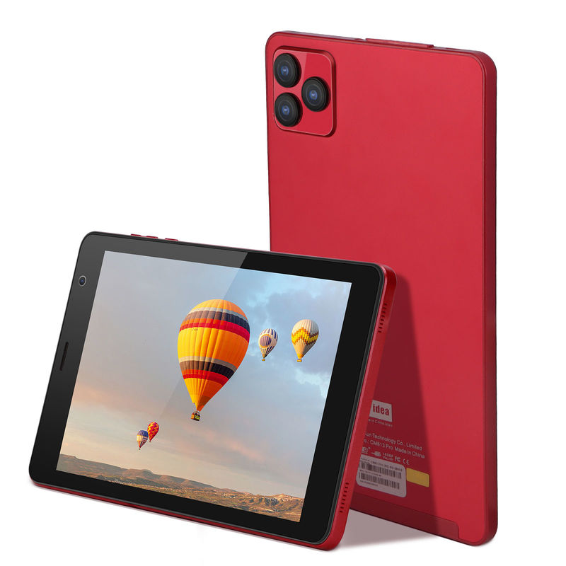 C idea 1280x800 IPS 8 Inch Android Tablet HD Touchscreen GPS Wifi Dual Kamera 8000mAh Baterai CM813-Merah