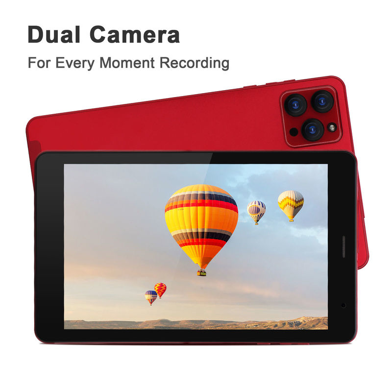C idea 1280x800 IPS 8 Inch Android Tablet HD Touchscreen GPS Wifi Dual Kamera 8000mAh Baterai CM813-Merah