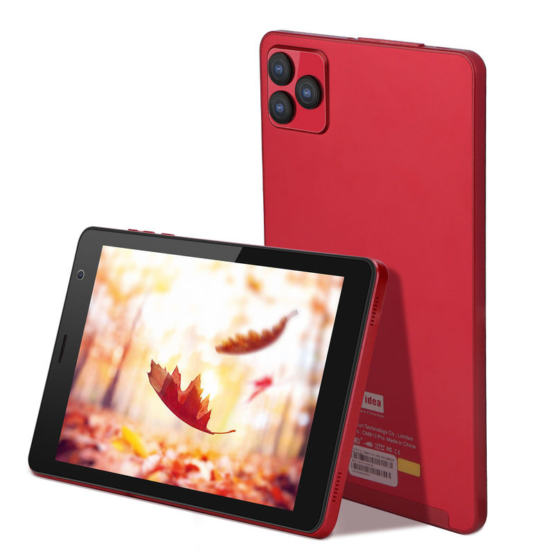 C Idea 8 inci Android 12 Tablet 6GB RAM 512GB ROM 8000mAh Baterai 5+8MP Kamera CM813 PRO-red