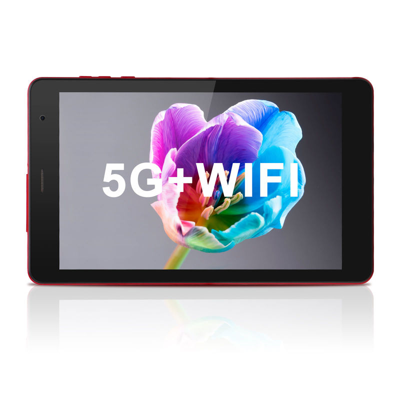C idea Android 8 Inch Tablet PC Android 12 Tablet 512GB Storage Tablet PC Quad Core Processor CM813 merah