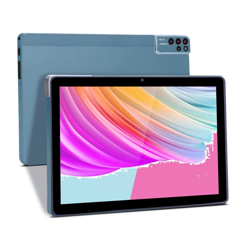 C idea 256ROM 10 Inch Tablet PC Dual 5MP + 8MP Kamera Quad Core Dengan Keyboards Case CM7000 Biru