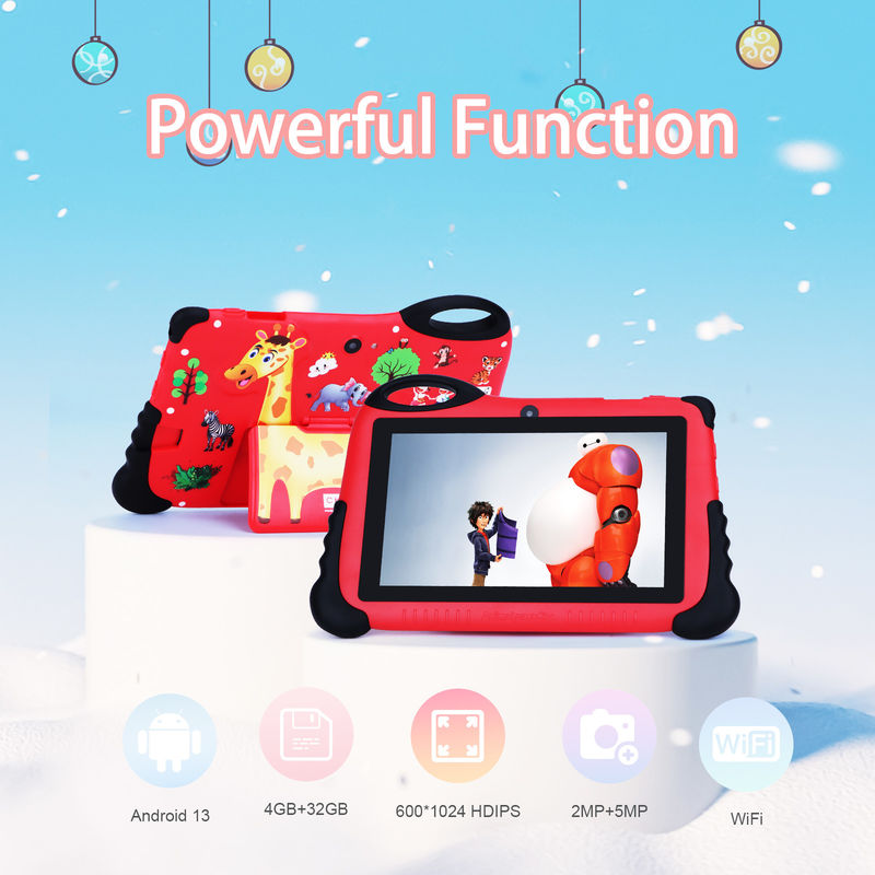 C Idea 7 Inch Kids Learning Tablet Dengan Android 13 Tablet Pendidikan Untuk Siswa CM93