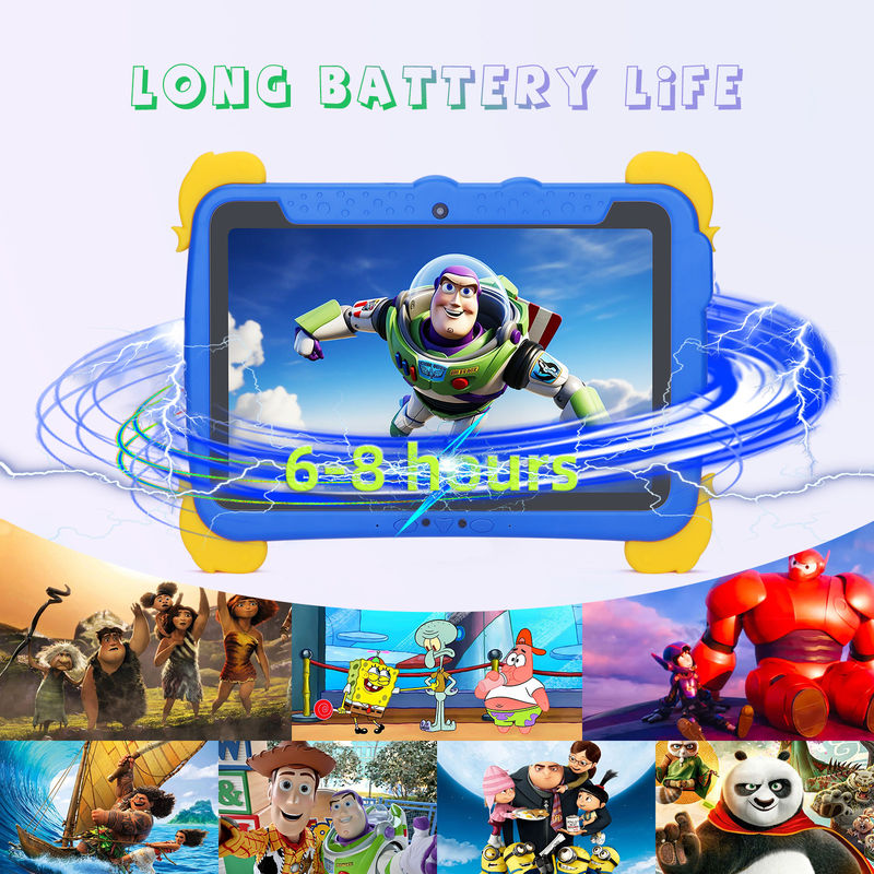 C idea Kids Tab 10.1inch Android 12 Tablet untuk Anak 4GB RAM 64GB ROM Perlindungan Mata Layar sentuh P1150