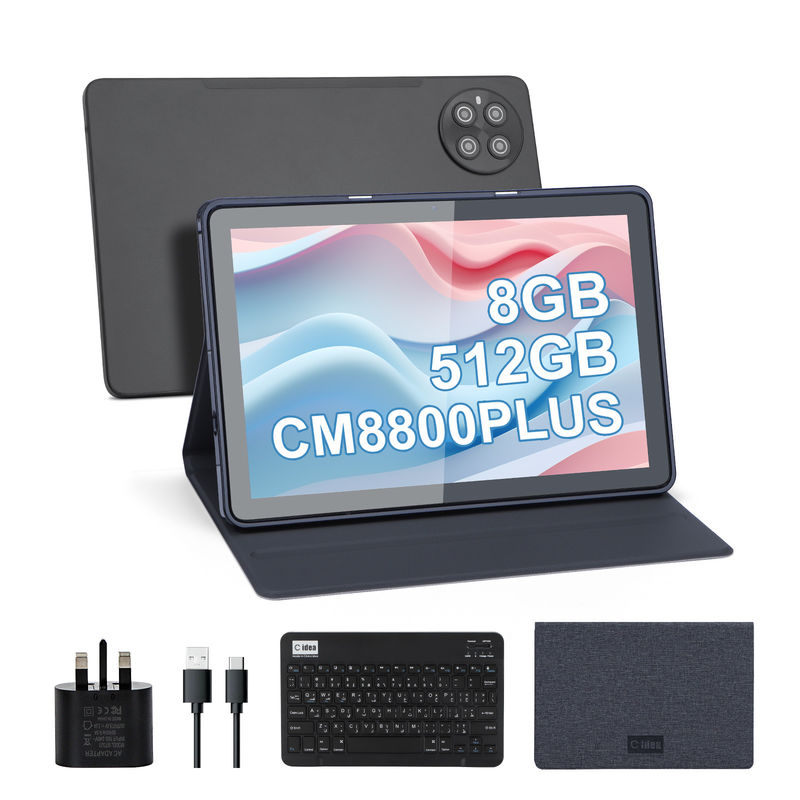 C Idea 8GB RAM 512GB ROM WiFi Android Tablet PC Tablet Dengan Dukungan SIM CM8800plus