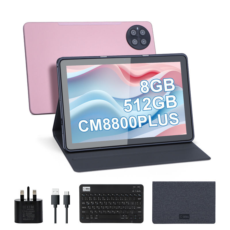 C idea 10.1 inci Android WiFi Touch Screen Tablet PC dengan 5G LET Keyboard CM8800plus