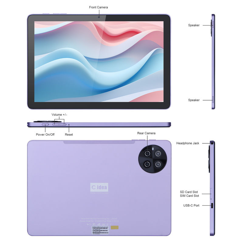 C idea 8GB RAM 512GB ROM Smart Tablet PC dengan keyboard dan mouse CM8800plus
