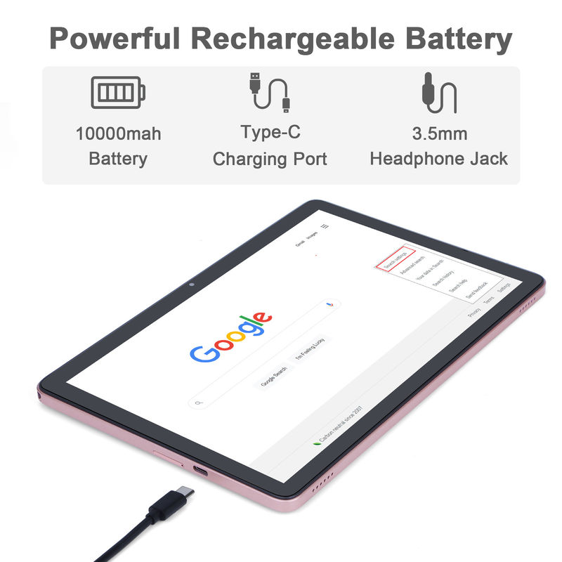 C Idea Android 8GB RAM 512GB ROM 10.1 Inch Tablet Dengan Keyboard Untuk Sekolah CM8800plus