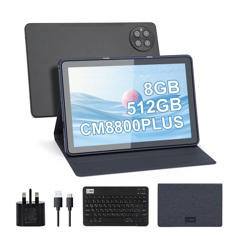 C ide 5G WiFi Android Touch Screen Tablet PC dengan keyboard mouse untuk sekolah CM8800plus
