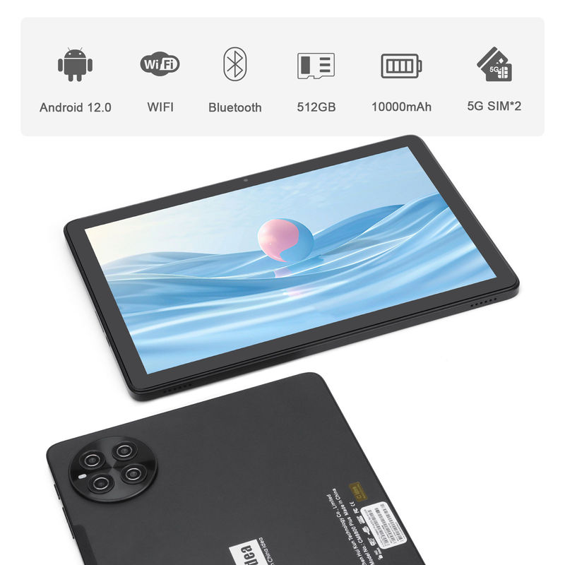 C ide 5G WiFi Android Touch Screen Tablet PC dengan keyboard mouse untuk sekolah CM8800plus