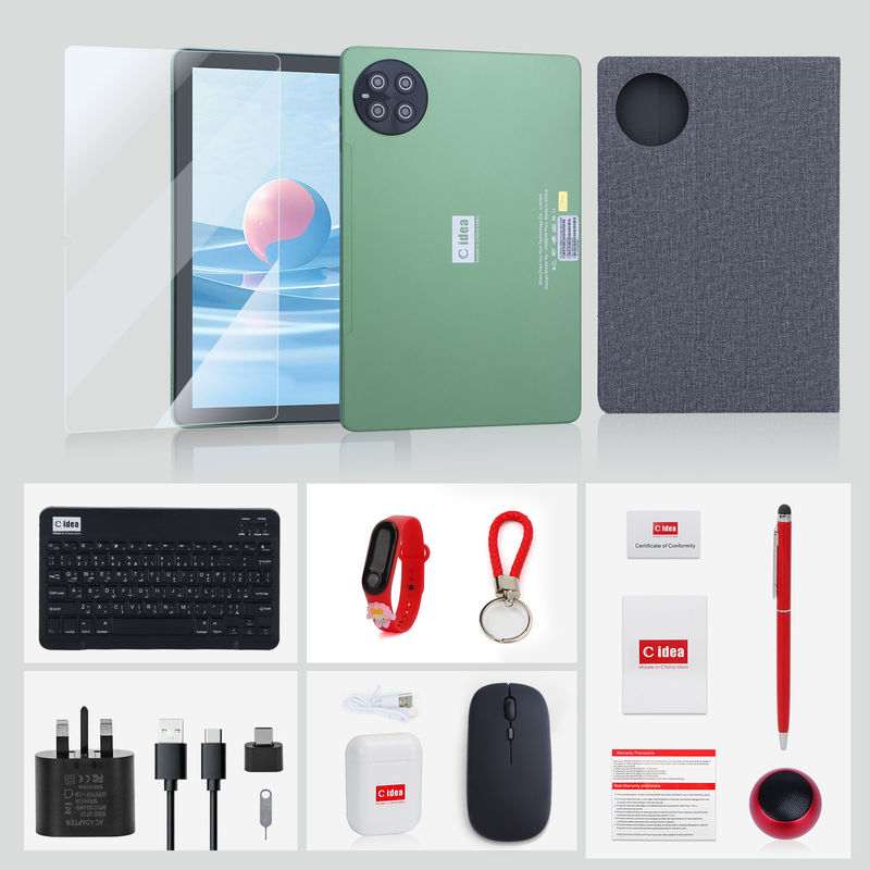C idea Tablet untuk Mahasiswa 8GB RAM 512GB ROM 10,1 inci Tablet PC dengan 2 SIM CM8800plus