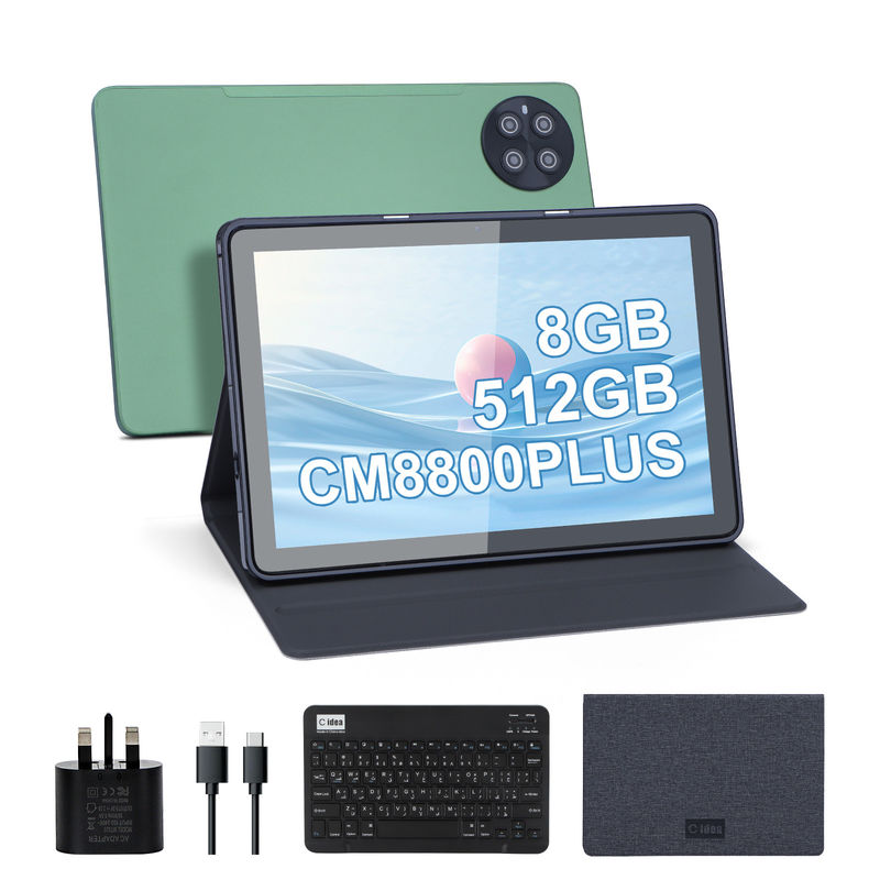 C idea Tablet untuk Mahasiswa 8GB RAM 512GB ROM 10,1 inci Tablet PC dengan 2 SIM CM8800plus