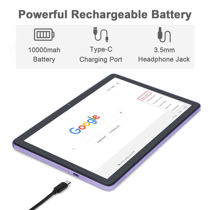 C idea 10,1 inci Tablet Panjang 512GB Storage Tablet Pendidikan untuk Sekolah CM8800plus