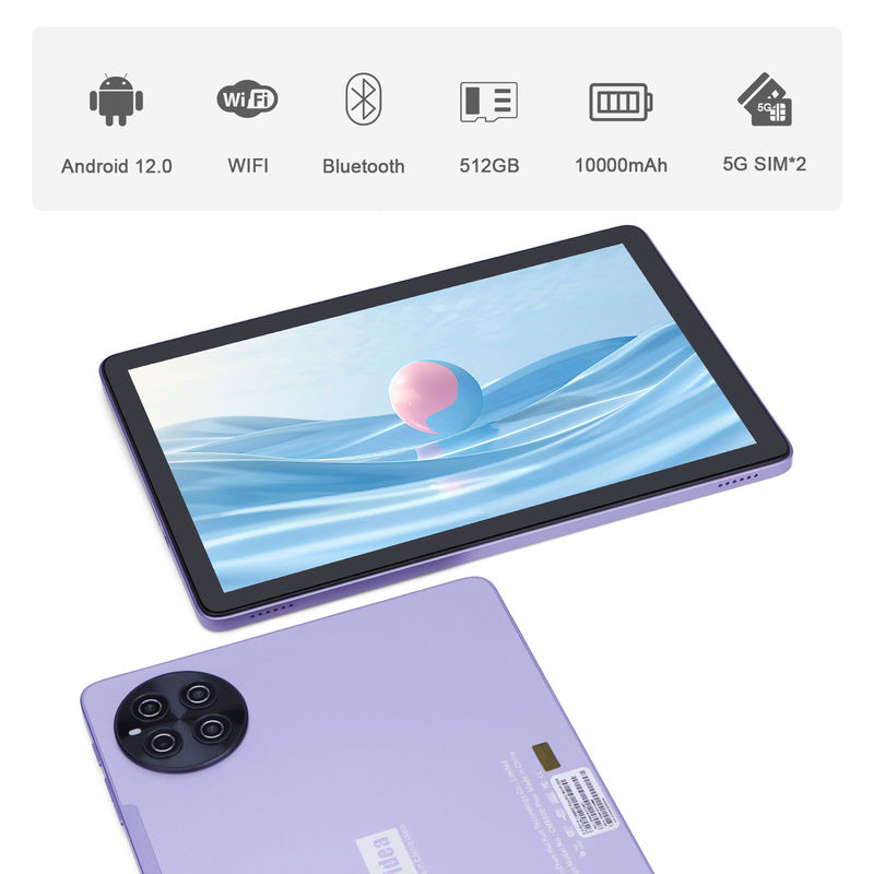 C idea 10,1 inci Tablet Panjang 512GB Storage Tablet Pendidikan untuk Sekolah CM8800plus