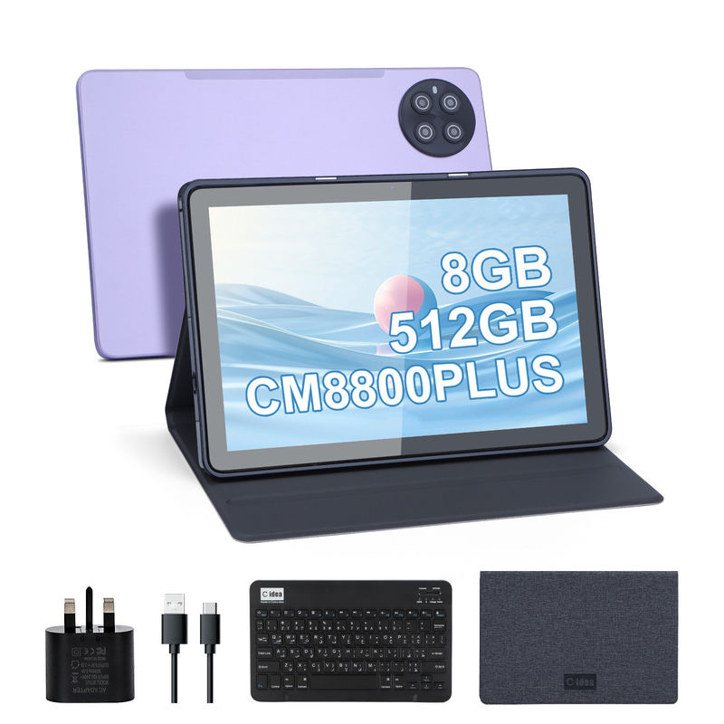 C idea 10,1 inci Tablet Panjang 512GB Storage Tablet Pendidikan untuk Sekolah CM8800plus
