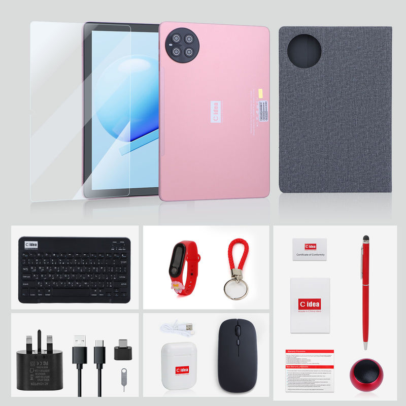 C idea 10.1 Inch 5G Wifi Touch Screen Tablet untuk Siswa dengan Keyboard CM8800plus