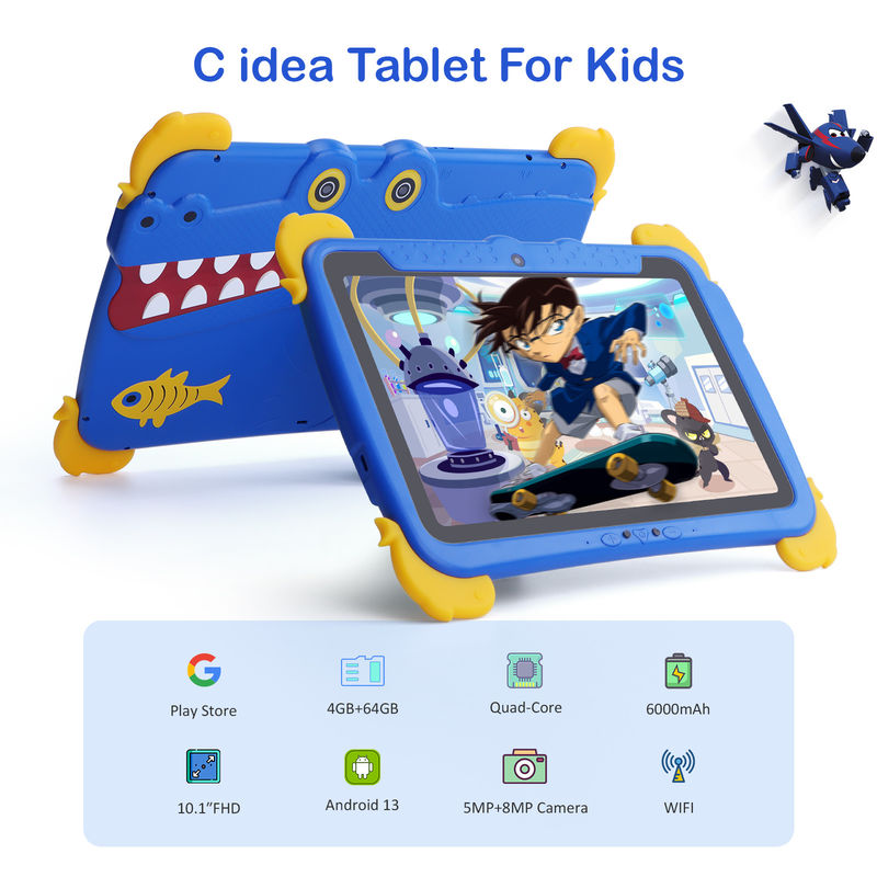 C Idea Education Tablet 10,1 Inch 800*1280 HD IPS Screen Anak-anak Tablet PC P1100