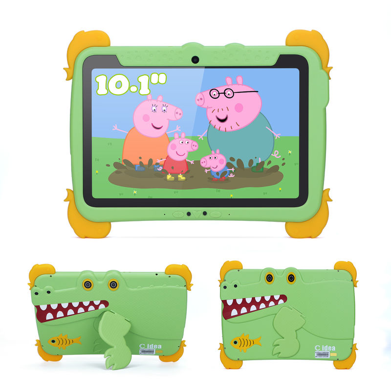 C idea 10,1 inci Anak-anak Tablet PC Dengan Kasus Perlindungan Mata IPS HD Screen untuk Pendidikan Pembelajaran P1100
