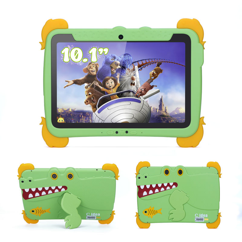 C Idea Kids Tablet 10,1 Inci Android Tablet PC Dengan Kasus Perlindungan Mata 1280*800 Screen Pre-Install IWAWA Untuk Pendidikan