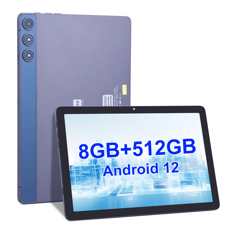 C ide SIM Dukungan 8GB RAM 512GB 10 Inch Tablet PC dengan Keyboard untuk Siswa CM8500