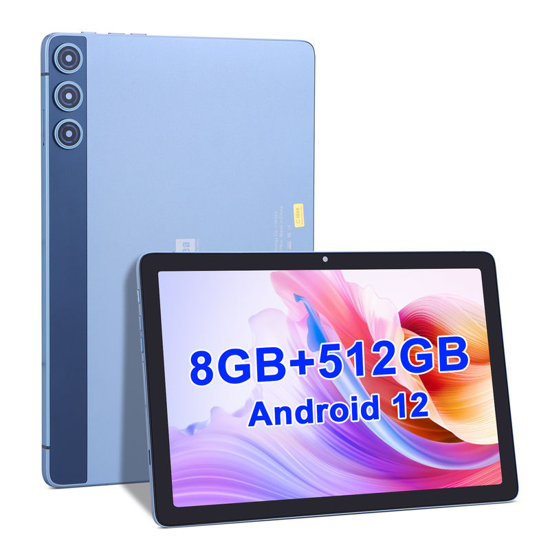 C idea Android Tablet 10,1 Inci Layar Besar 8GB RAM 512GB WIFI 5G Tablet dengan keyboard mouse Dukungan SIM untuk Mahasiswa