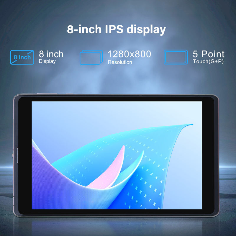 C idea 8 inci Android 12 Tablet 8000mAh Baterai 5+8MP Kamera 8GB RAM 512GB ROM untuk Pendidikan Pembelajaran CM818-merah