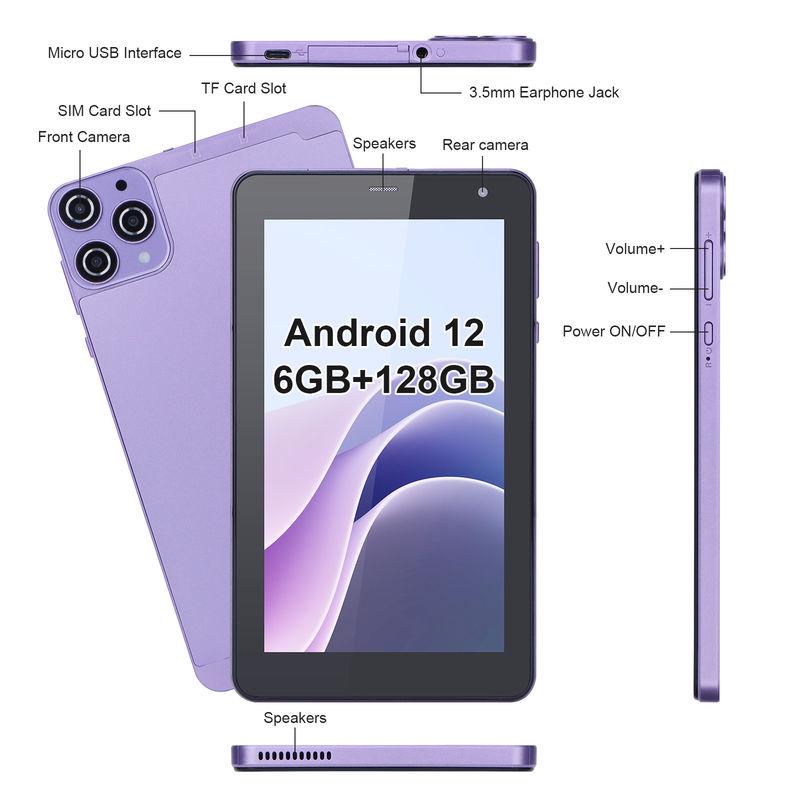 C Idea 7 Inci Android Tablet 512GB Quad Core Smart Tablet Pc Untuk Siswa Cm515