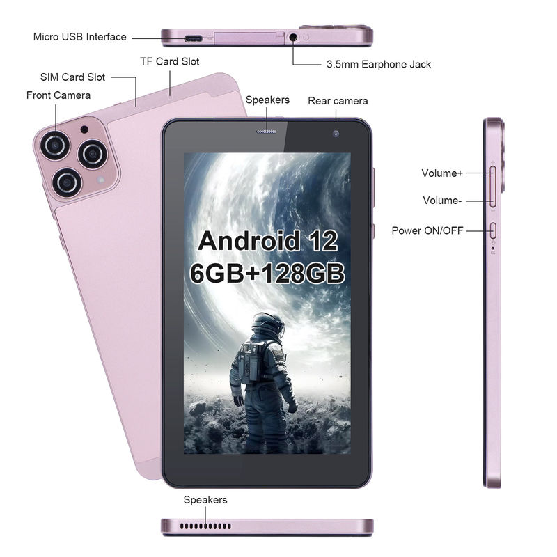 C Idea Portable 7 Android Smart Tablet WiFi Tablet HD Layar Sentuh Untuk Remaja CM515